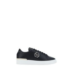Philipp Plein Black Rubber Low Top Men's Sneakers
